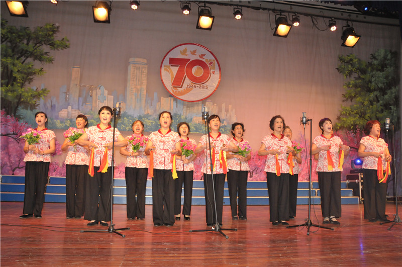 江南大学老科协参加无锡市老科协抗日战争胜利70周年文艺汇演