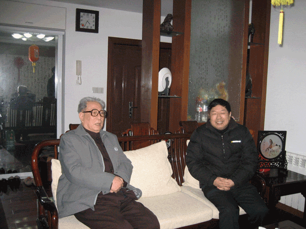 陈校长走访原校级领导