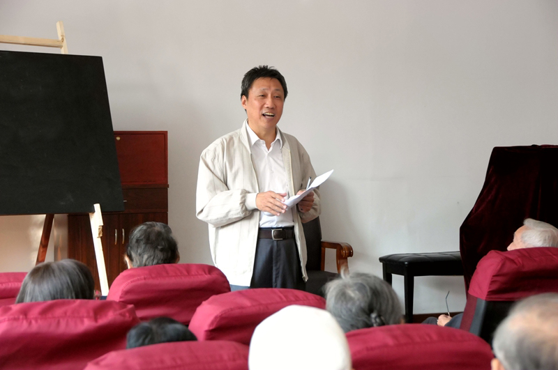 周小浦副书记参加离退休党支部书记会议